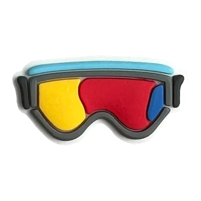 Ski goggles charm