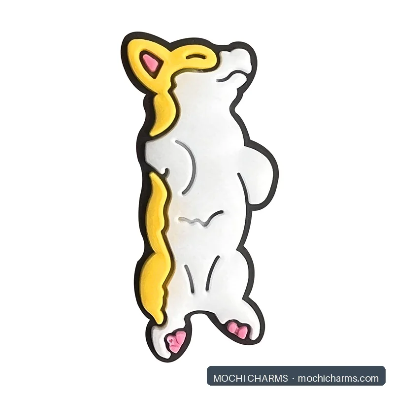 Corgi soft PVC charm example 3