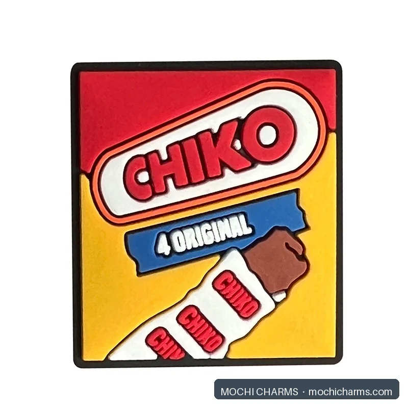 Food soft PVC charm example 3