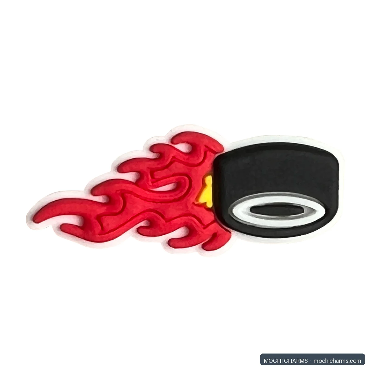 Ice Hockey soft PVC charm example 1