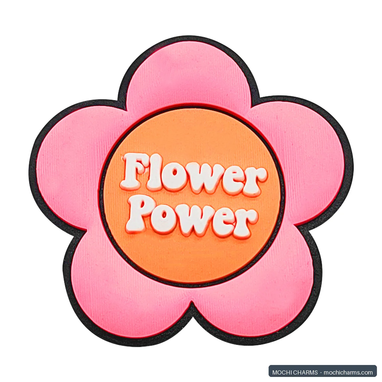 Love and Peace soft PVC charm example 2
