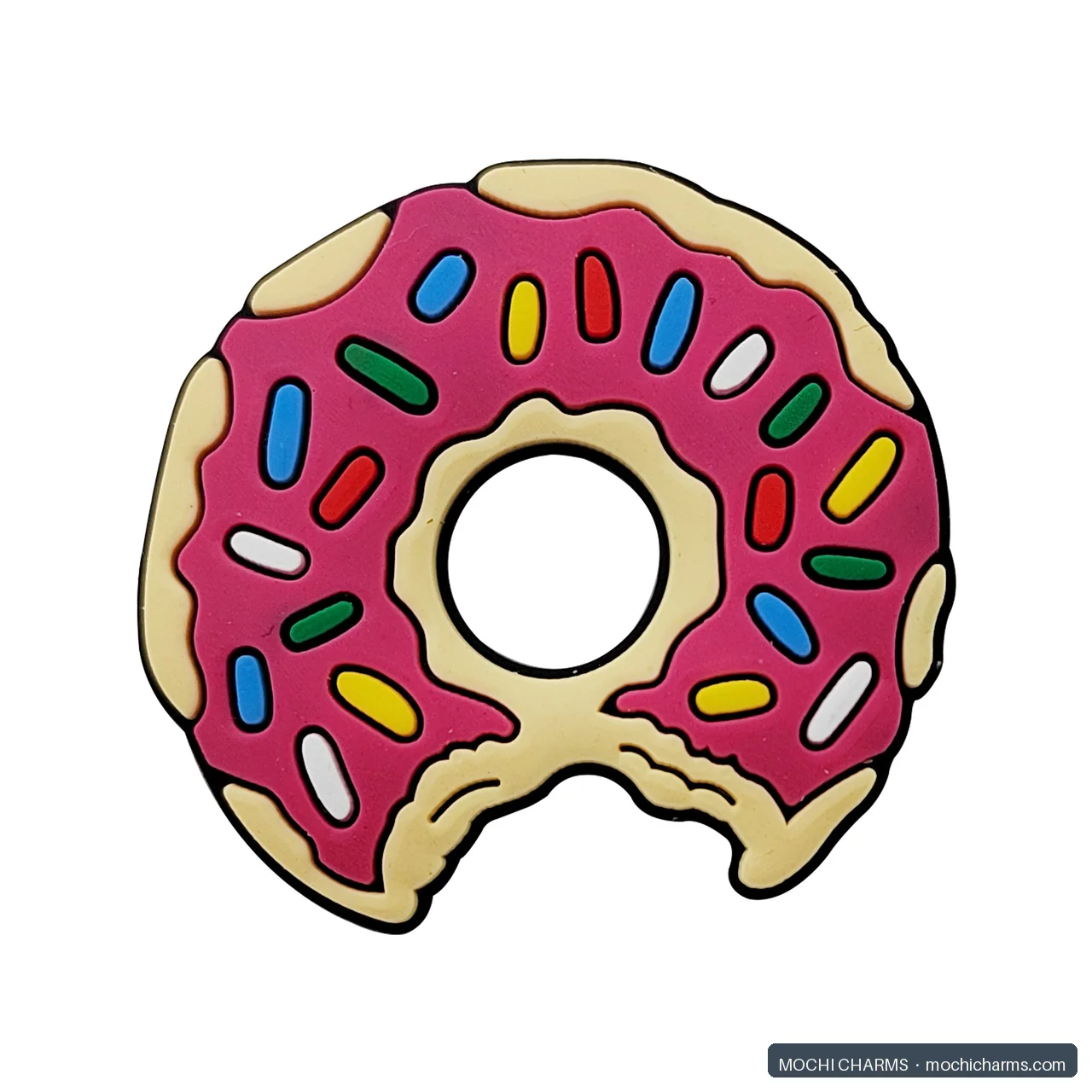 Doughnut soft PVC charm example 2