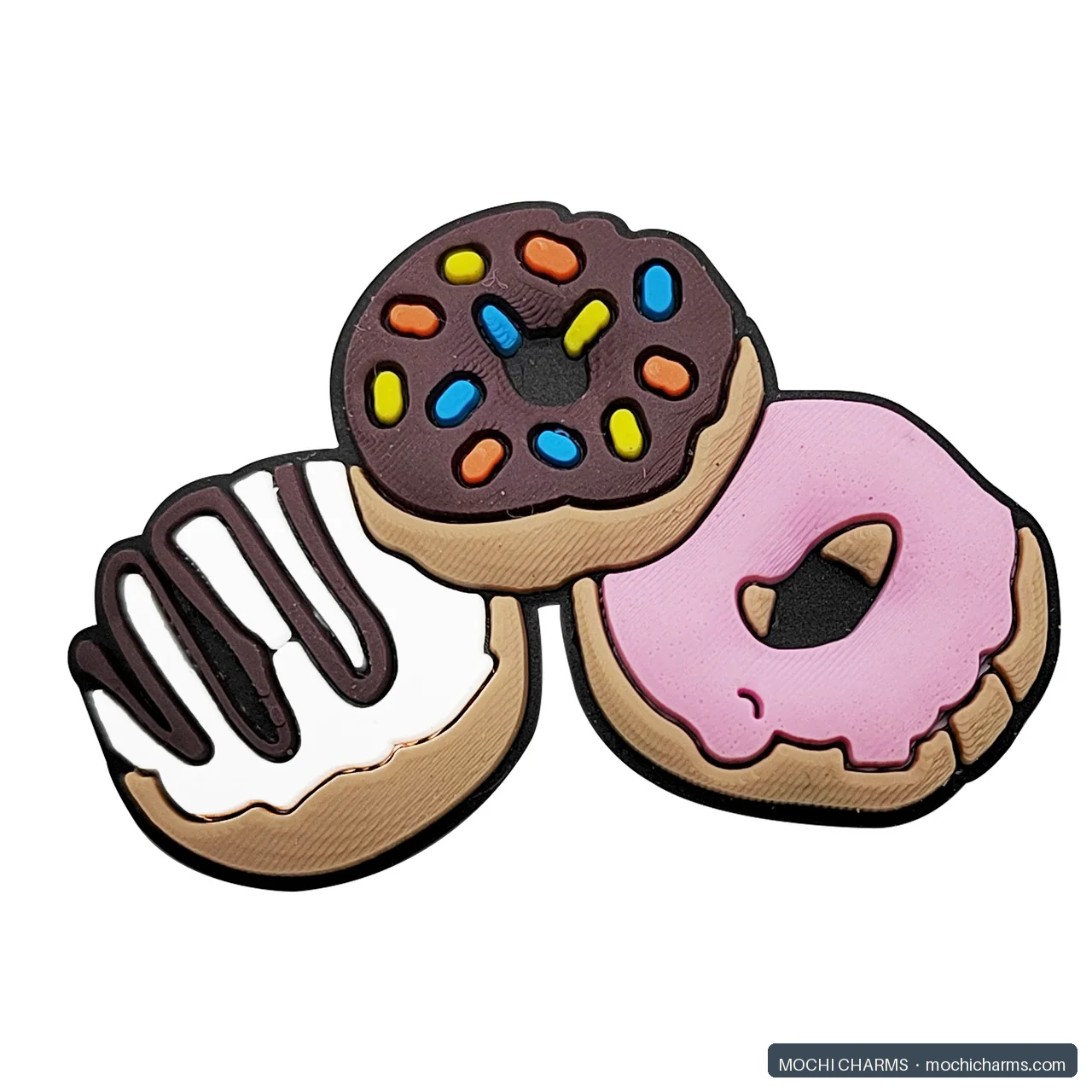 Doughnut soft PVC charm example 3