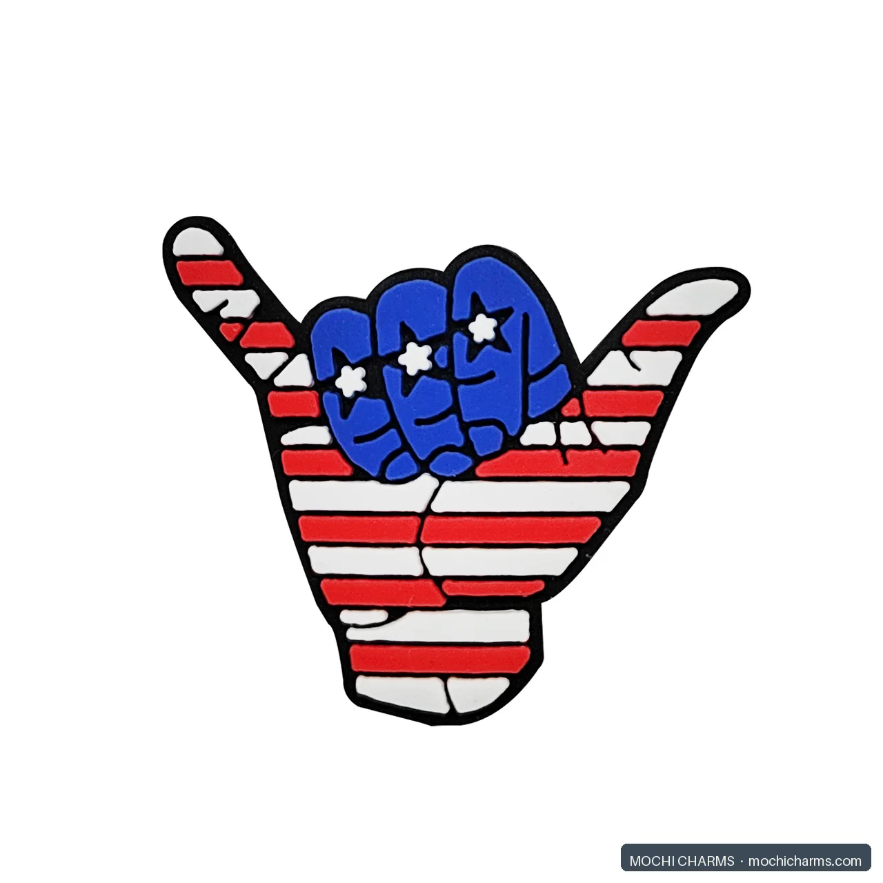 Independence Day soft PVC charm example 1