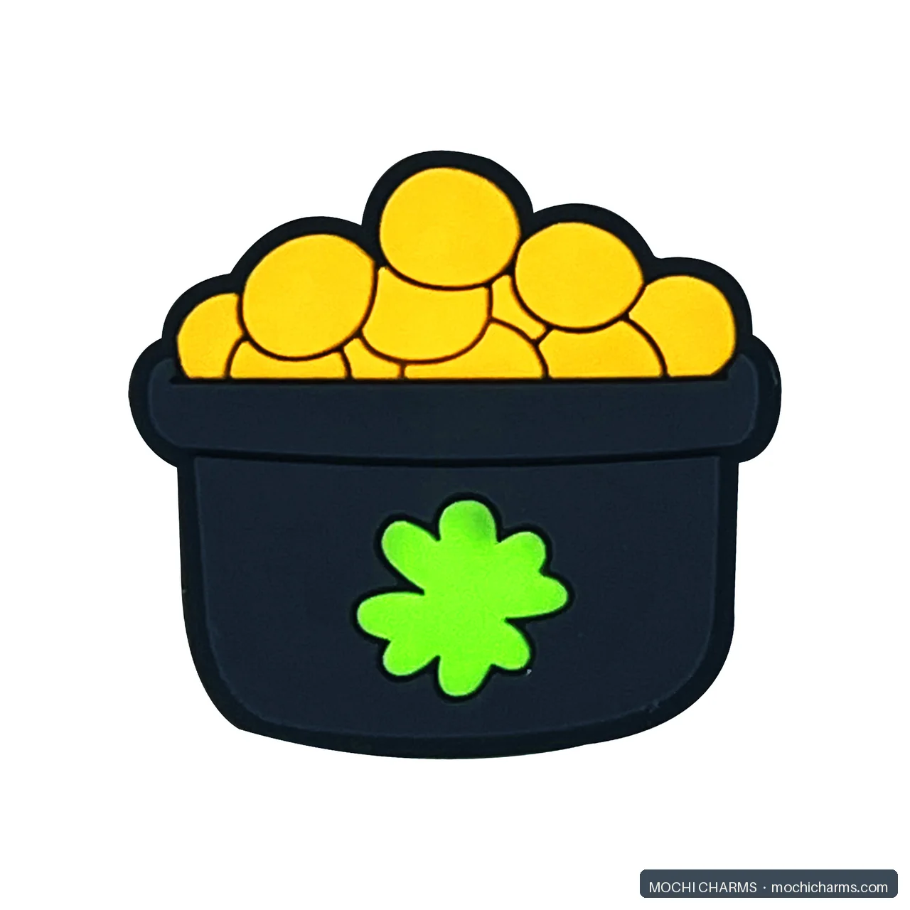 Saint Patrick soft PVC charm example 1