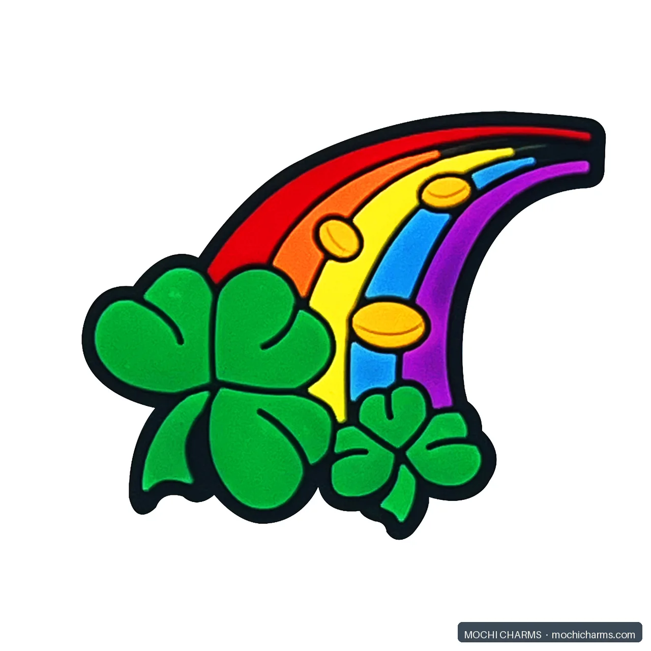 Saint Patrick soft PVC charm example 3